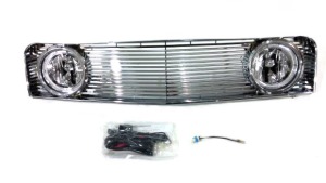 Grille W/ Fog Lamp For Ford Mustang `05-06` Chrome